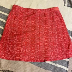 RipSkirt Hawaii, length 2 black pink/coral wrap skirt, size large